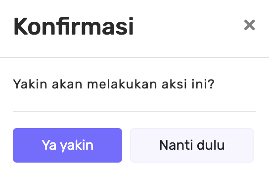 form comfirmation
