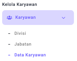 employees data menu