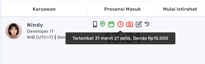 pengaturan cuti setengah hari