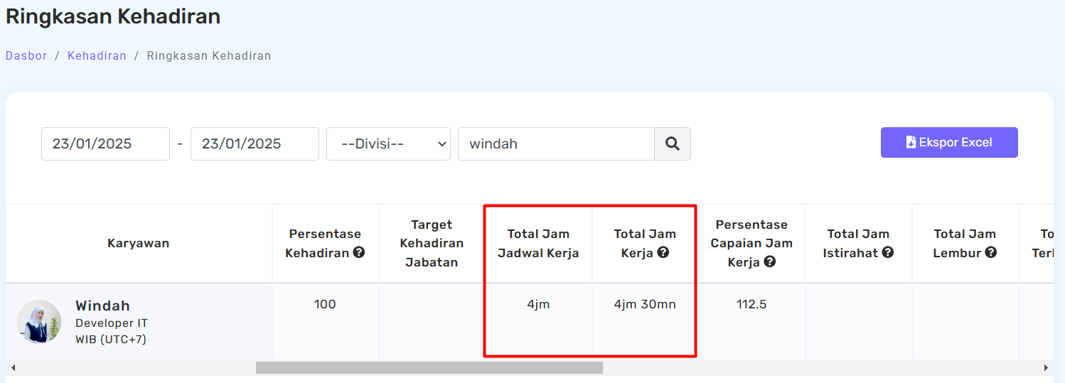 pengaturan cuti setengah hari