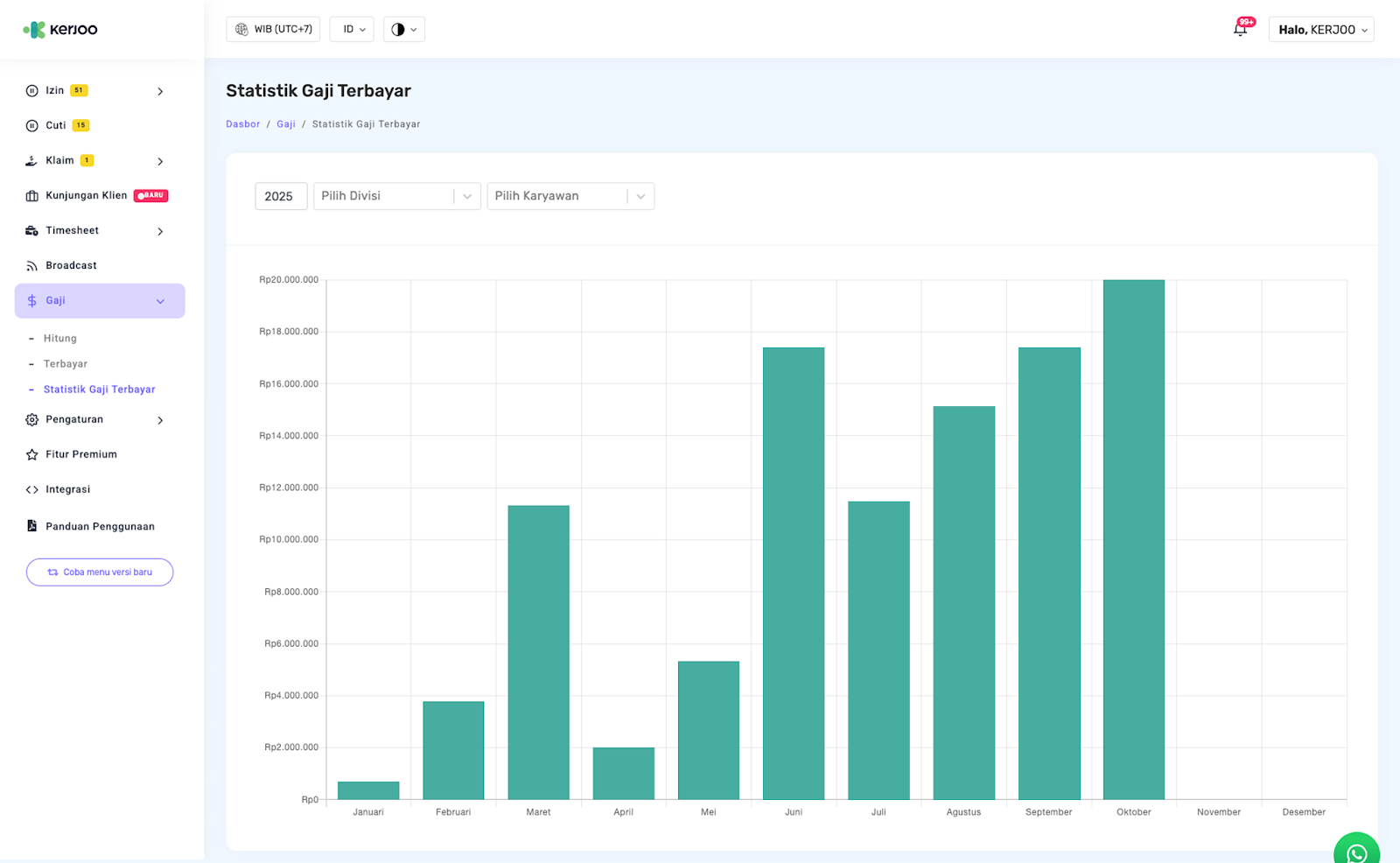 Custom Payroll Calculation
